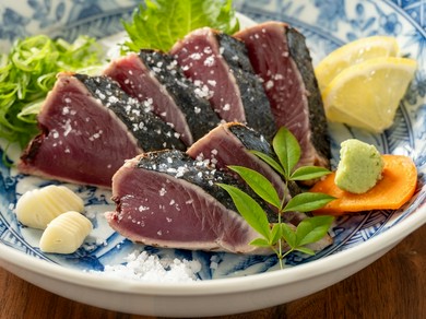 [魚もん]本場！鰹のタタキ（塩・たれ）