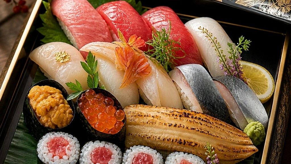 華やかな寿司と贅沢な和食で、大切な記念日を彩る