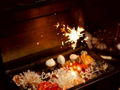 宝箱を開けると特別な記念日プレート