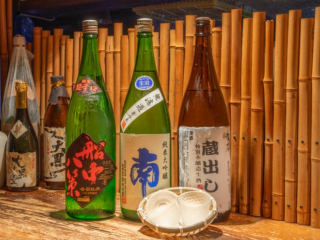 日本酒にこだわっている