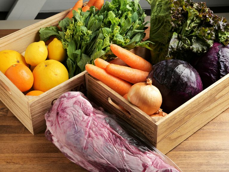 農家直送のフレッシュな野菜をはじめとする、妥協なき食材選び