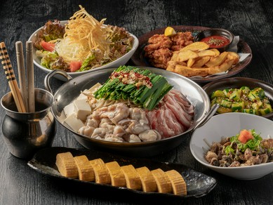 新鮮和牛もつ＆こだわりスープが自慢。味も選べる王道の逸品『もつ鍋』