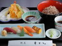 ・握り、深谷そば