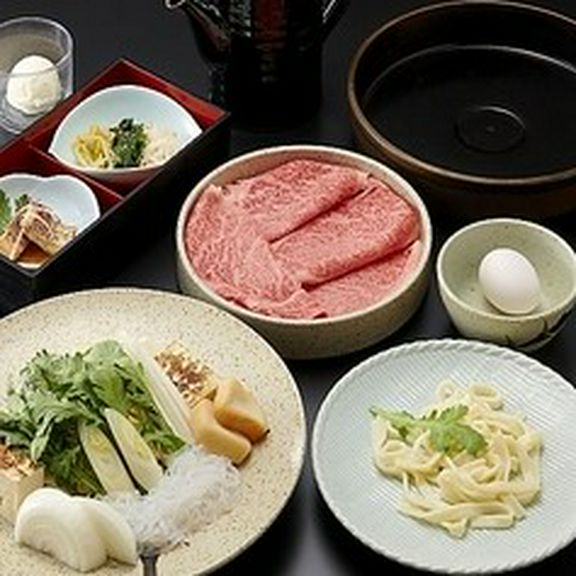 神戸ビーフすき焼コース