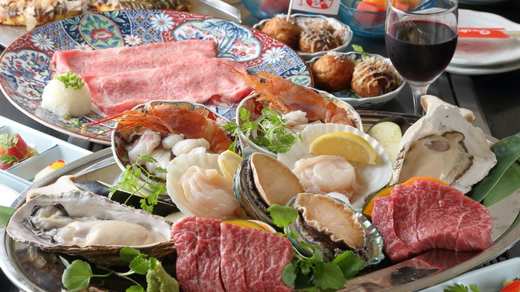 くれおーるイチオシのメニューを満喫。飲み放題付きで各種宴会に最適『8000円コース』