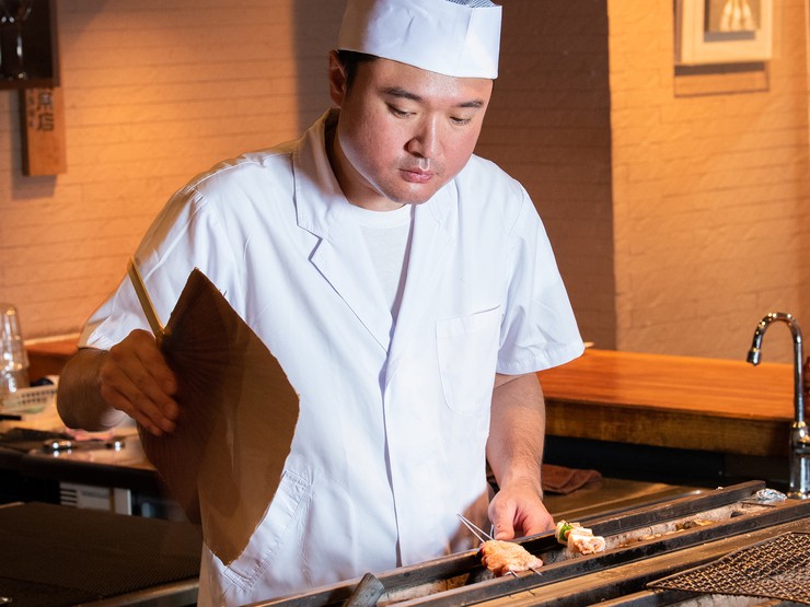 バードランド銀座 銀座 焼鳥 串焼き 料理人 小林 慎矢 氏 ヒトサラ