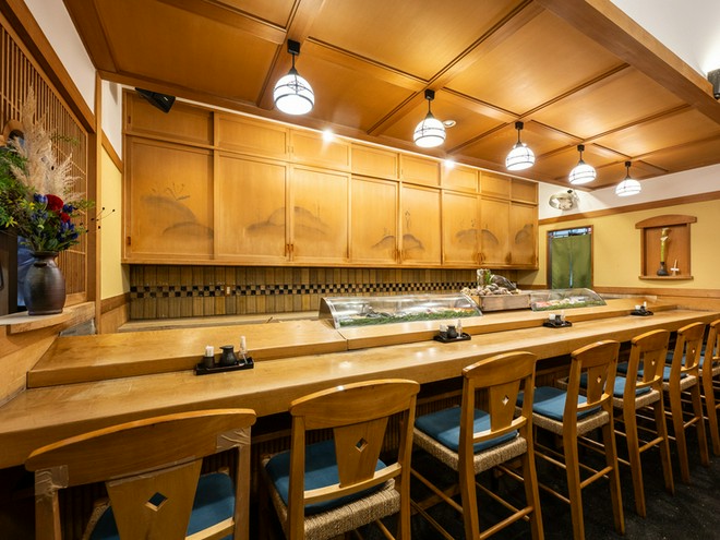 カウンター席がある