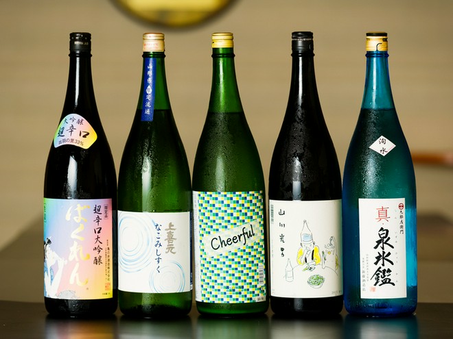 日本酒にこだわっている