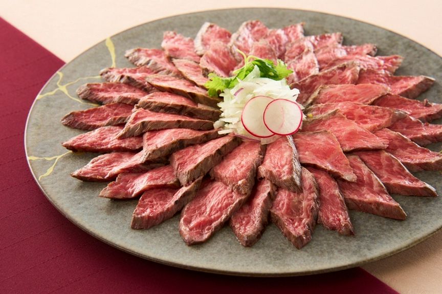 近江牛華盛りローストビーフ（寿）