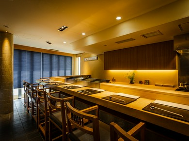 料理人の技を望める特等席