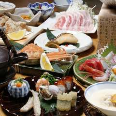 料理人の真骨頂。季節を追うように食材も内容も変わっていく『おまかせ会席コース』