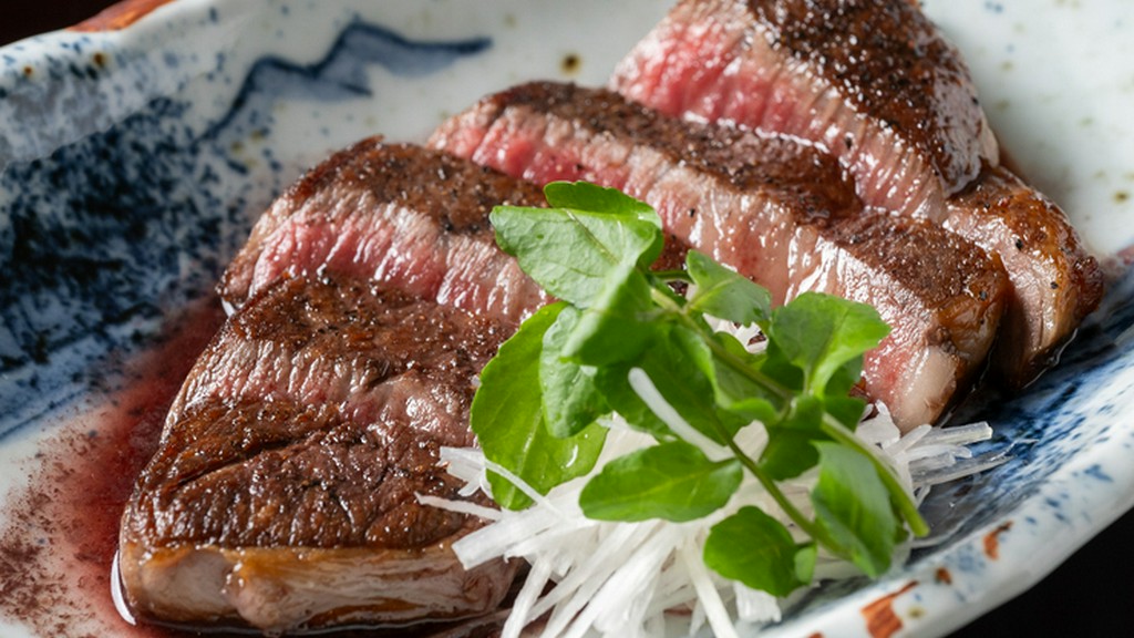 柔らかさが自慢の『黒毛和牛ステーキ』