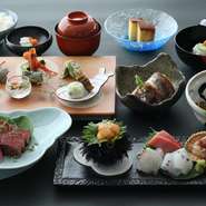 毎日届く新鮮な素材の味を活かしながら、心をこめてご提供します。
