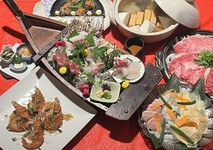 料理長自慢の逸品料理を取り揃えた、バラエティ豊かな贅沢コースです。