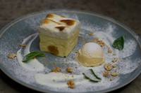 3層仕立てのチーズケーキにすることで、食感と風味の調和が絶妙な『安納芋のチーズテリーヌケーキ』
