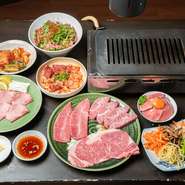 贅沢な素材を惜しみなく使い、お店ならではのこだわりや個性が随所に感じられるよう、一皿一皿に満足感を込めています。食材の豊かな味わいと丁寧な仕事ぶりを実感できる、食べ応えあるコースです。