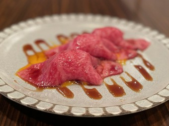サーロインの炙り寿司