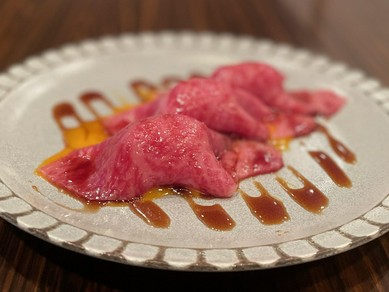 サーロインの炙り寿司