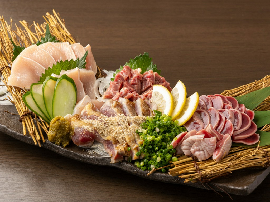 スタッフイチオシ『鶏刺盛り合わせ』