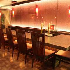  少人数での〆・お一人様には、カウンター席が活躍