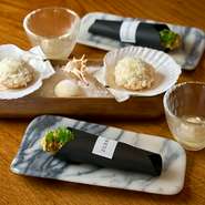 2011年に麻布十番で創業し、2015年に銀座・交詢ビルに移転。創業の翌年からミシュラン一つ星に輝き続け、2024年・2025年は二つ星を獲得。その味わいと趣向は大人のデートに人気で、記念日利用のゲストも多数！