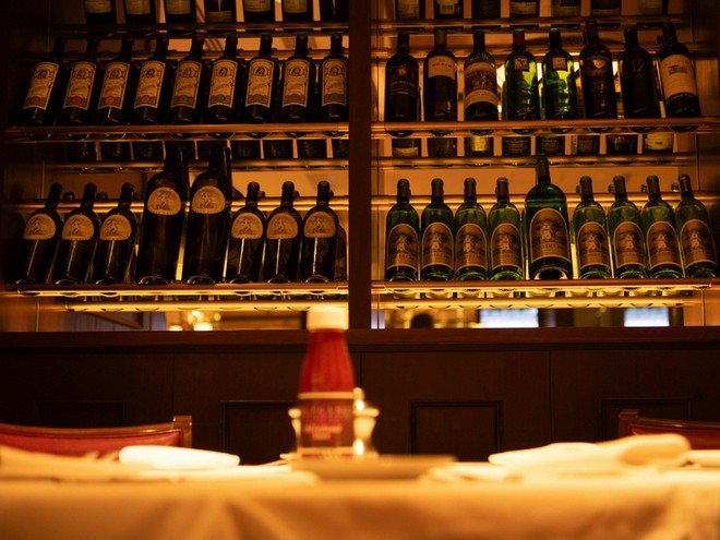 ワインにこだわっている