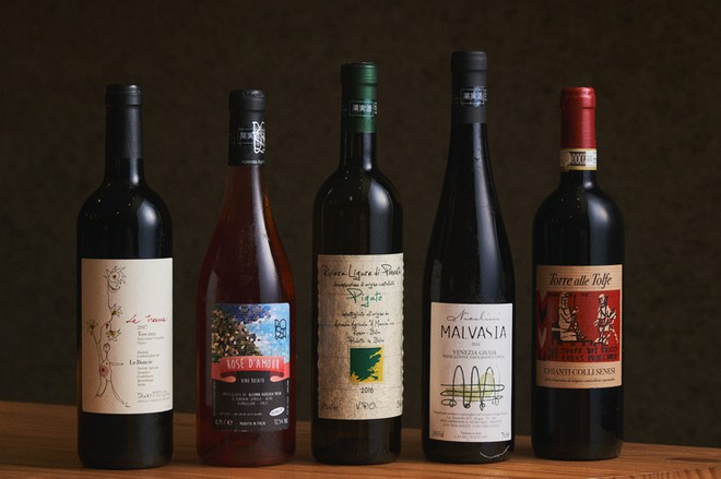 ワインにこだわっている