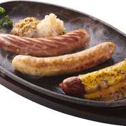 グリルソーセージ プラッター