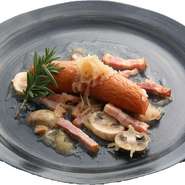 本日のシュークルート煮込み