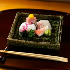 ただシンプルに旬を楽しむ『季節のお造り』