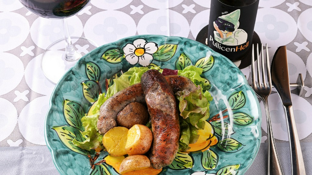 窯焼き生ソーセージ