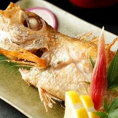 のどぐろの塩焼き