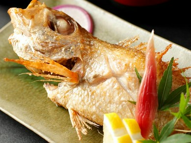 のどぐろの塩焼き