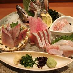北陸直送御造りの盛り合わせ