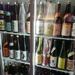 日本酒ショーケース