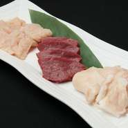 お好きなホルモンをお選び頂けます（厚切りレバーは除く）