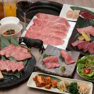 昼、夜とにくＴＡＴＳＵにお越し頂くお客様の多くがオーダー頂くコース。名物メニューも全てを網羅出来るコース。またデザートをメッセージを入れたお誕生日のサプライズプレートに変更出来ます。