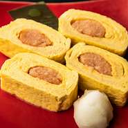 九州産の食材が生む、優しくも後引く辛さ『明太子の玉子焼き』