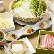 鹿児島　黒豚ばら肉しゃぶしゃぶ鍋　追加（1人前）