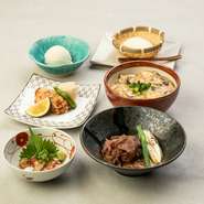 前日までのご予約限定。赤坂本店のベーシックコースに新宿のエッセンスを加えて。