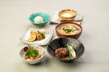 前日までのご予約限定。赤坂本店のベーシックコースに新宿のエッセンスを加えて。