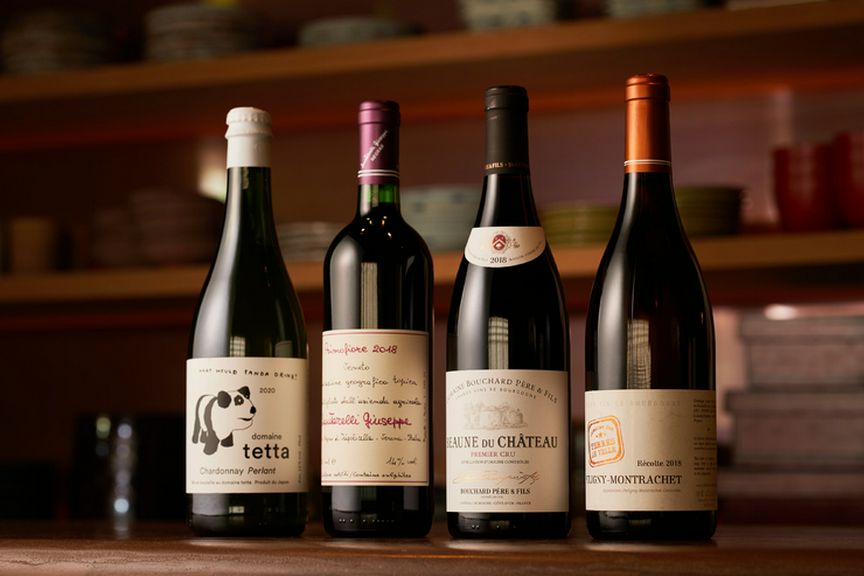 フランスに日本、ニューワールドまで、種類豊富にラインナップ