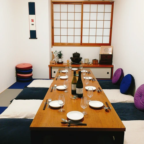 2階個室　宴会スタイル