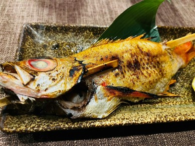 一度はお試しいただきたい逸品。高級魚を贅沢に味わう『のどぐろ　焼き』