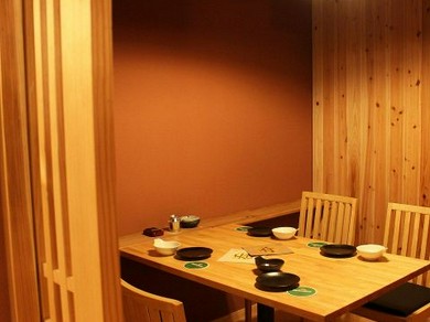 4室限定！プライベート感あふれる個室を完備