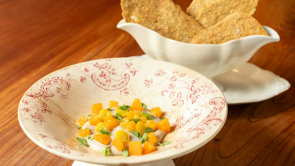 素材のバランスの取れたおいしさを堪能できる組み合わせ『菊芋と自家製ツナのディップ』