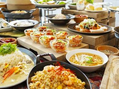【土日祝限定】アジアンランチビュッフェ