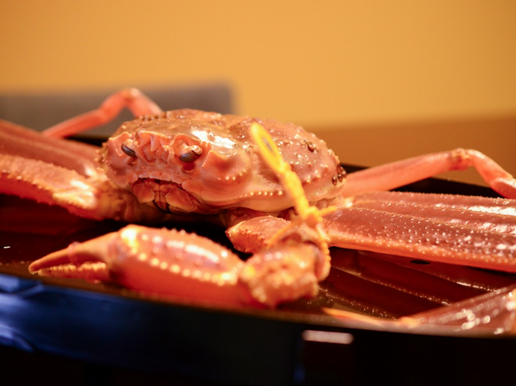 蟹を始めとした、福井の冬季の地魚やお野菜を織り交ぜたお料理