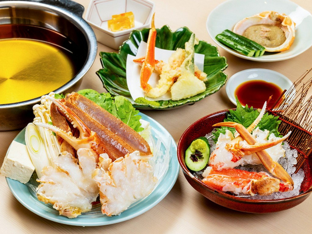 厳選した上質な「かに」を満喫！季節限定の高級ガニも入荷