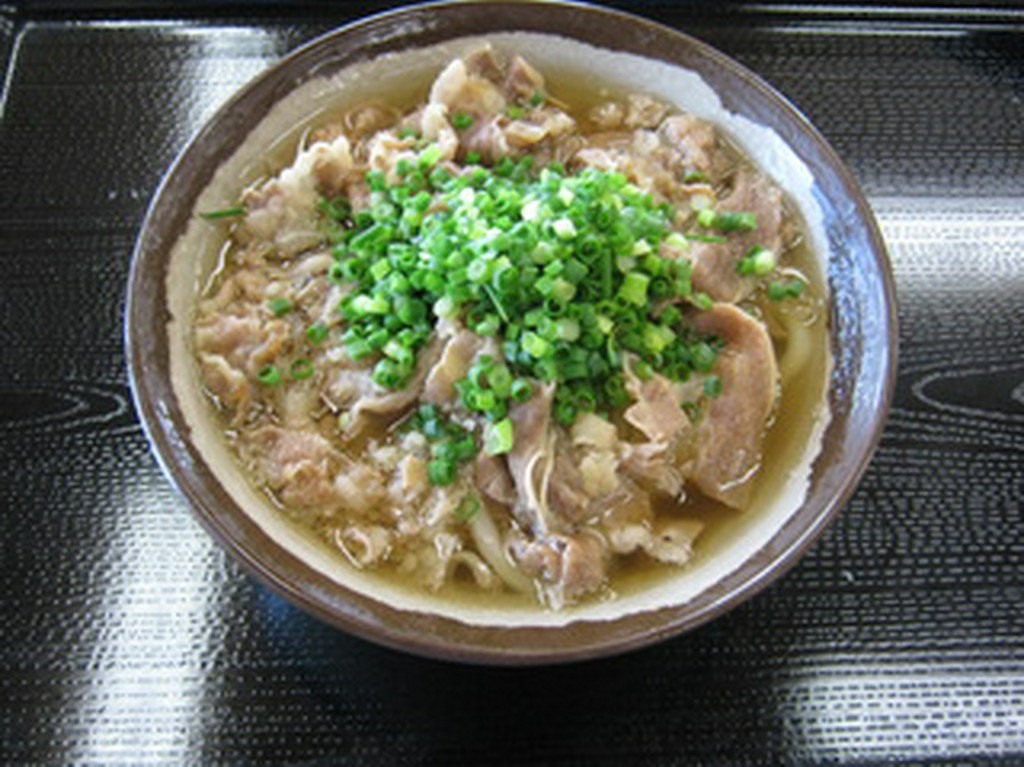 一番人気メニュー　ボリューム満点☆　｢肉うどん」